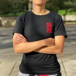 Exxtrawod Crossfit T-shirt Barbell Rose Unisex T-shirt Training Kleding Maat L -Sportkleding-Dames Winkel 550x550 412