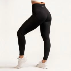 Mygainz High Waisted Sportlegging Met Zakken - Zwart 16 Mygainz High Waisted Sportlegging Met Zakken - Zwart -Sportkleding-Dames Winkel 550x550 418