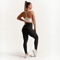 Mygainz High Waisted Sportlegging Met Zakken - Zwart 17 Mygainz High Waisted Sportlegging Met Zakken - Zwart -Sportkleding-Dames Winkel 550x550 419