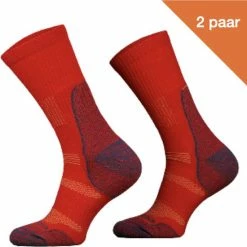 Comodo Technical Socks Comodo Wandelsokken Merinowol TRE12 - Oranje - 2 Paar - Maat 39-42