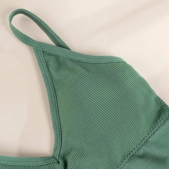 Merkloos Sport Ondergoed | Naadloze Lingerieset Tweedelig | Vrouwen Ondergoed Set | Beha + String - Groen M/L 7 Merkloos Sport Ondergoed | Naadloze Lingerieset Tweedelig | Vrouwen Ondergoed Set | Beha + String - Groen M/L - Afbeelding 5