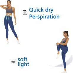 Geweo Fitnessleggings - Yoga - Kerstmis - Kerstfeest - Christmas Gift Pant - Yoga Legging - Power Sportlegging - Sportbroek - High Waist - Dames - Donkerblauw - Maat XS -Sportkleding-Dames Winkel 550x555 2