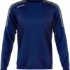 Masita | Striker Sweater Heren & Dames - Ronde Hals - Duurzaam Materiaal - NAVY/ANTHRACITE - XL -Sportkleding-Dames Winkel 550x574 1