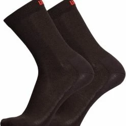 UphillSport TEIJO Wandelsokken Merino Liner Zwart Unisex Crew