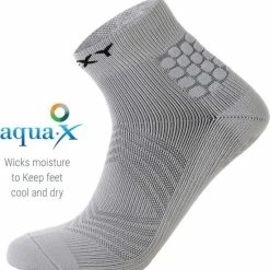 Sportsokken Rexy - Unisex - Grijs - Monfoot -Sportkleding-Dames Winkel 550x580 1