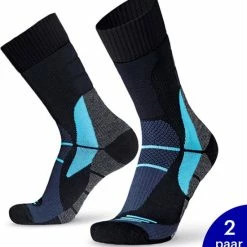 Enfuse Merino Wandelsokken Met Eucalyptus - Zwart / Blauw - Maat 35-38 -Sportkleding-Dames Winkel 550x586 1