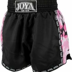 Joya Sportbroek - Maat S - Unisex - Zwart/roze/wit -Sportkleding-Dames Winkel 550x588 1
