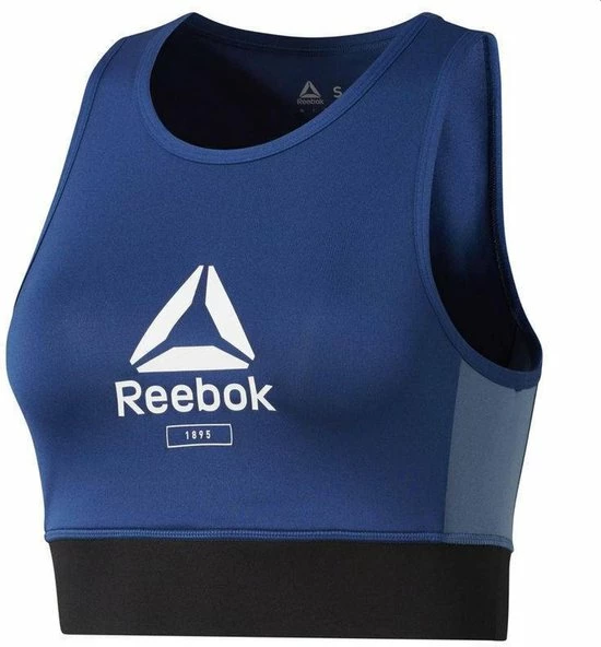 Reebok Wor Lths Bralette Beha Vrouwen Blauw 2XS 3 Reebok Wor Lths Bralette Beha Vrouwen Blauw 2XS