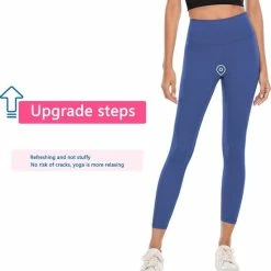 Geweo Fitnessleggings - Yoga - Kerstmis - Kerstfeest - Christmas Gift Pant - Yoga Legging - Power Sportlegging - Sportbroek - High Waist - Dames - Donkerblauw - Maat XS -Sportkleding-Dames Winkel 550x596 2