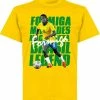 Retake Formiga Brazilië Legend T-Shirt - Geel - L -Sportkleding-Dames Winkel 550x599 1
