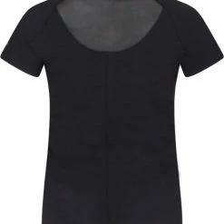 Active PanActive Panther Sandy Solid Top In De Kleur Zwart, Training Top Dames Damesshirt, Port T-Shirt Voor Dames, Quick-Dry, V-Hals,Sport T-shirt Dames Korte Mouwen Loopshirt Ademend Fitness Gym Shirt Snel Droog.ther T-shirt Sandy Solid Black -Sportkleding-Dames Winkel 550x600