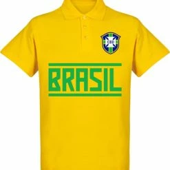 Retake Brazilë Team Polo Shirt - Geel - S