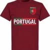 Retake Portugal Team T-Shirt - Bordeaux Rood - M