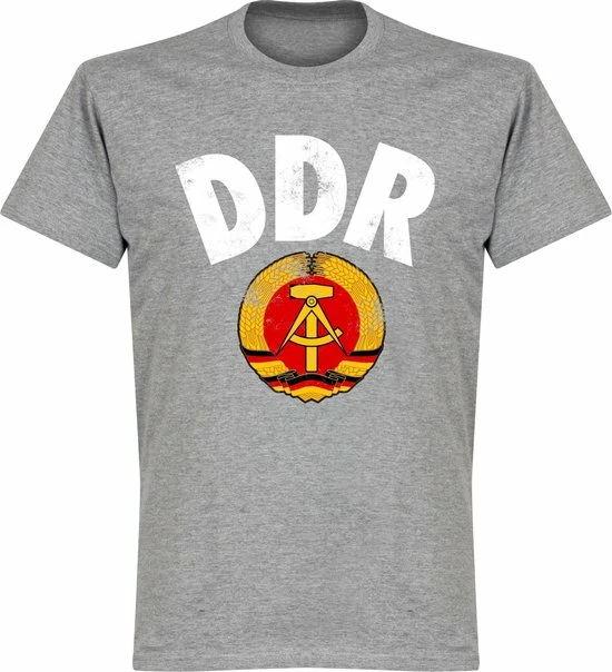 Retake DDR Logo T-Shirt - Grijs - S 3 Retake DDR Logo T-Shirt - Grijs - S