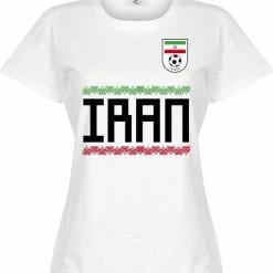 Retake Iran Dames Team T-Shirt - Wit - L