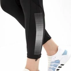 Adidas Adidas D2M Motion Sportlegging - Maat S - Vrouwen - Zwart/wit -Sportkleding-Dames Winkel 550x605 2
