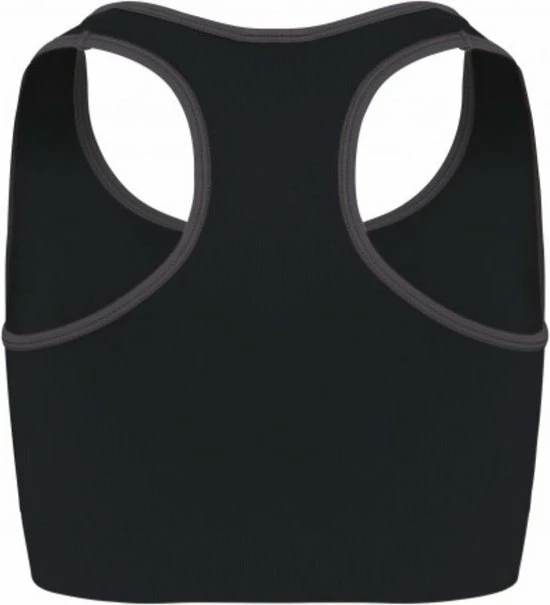 Proact Naadloze Sportbeha PA001, Zwart/Grijs, Maat XL/XXL 4 Proact Naadloze Sportbeha PA001, Zwart/Grijs, Maat XL/XXL - Afbeelding 2