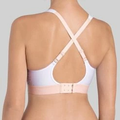 Triumph Sportbeha - Maat 80D - Vrouwen - Wit/ Licht Roze -Sportkleding-Dames Winkel 550x610 1