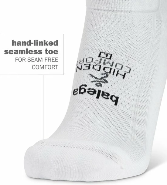 Balega Hidden Comfort Sportsok Unisex - Charcoal - Maat L 8 Balega Hidden Comfort Sportsok Unisex - Charcoal - Maat L - Afbeelding 6