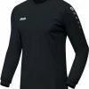 Jako Team Longsleeve T-shirt Heren Sportshirt - Maat XL - Mannen - Zwart