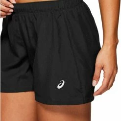 Asics Silver 4In Short Sportbroek Dames - Black - Maat M -Sportkleding-Dames Winkel 550x619 3