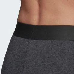 Adidas 3-Stripes Tight Sportlegging - Maat S - Vrouwen - Donker Grijs/Zwart -Sportkleding-Dames Winkel 550x619 9