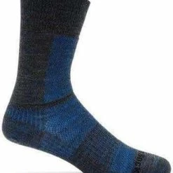 Wrightsock Coolmesh Merino Crew - Electric Blue/Grijs - 34-37 -Sportkleding-Dames Winkel 550x620 3