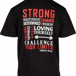 Gorilla Wear Sandy Oversized T-Shirt - Zwart - M 13 Gorilla Wear Sandy Oversized T-Shirt - Zwart - M -Sportkleding-Dames Winkel 550x620 6