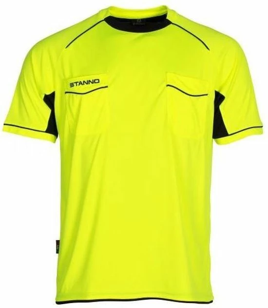 Stanno Bergamo Referee Shirt Korte Mouw - Maat M 4 Stanno Bergamo Referee Shirt Korte Mouw - Maat M - Afbeelding 2