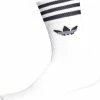 Adidas Mid-Cut Crew Sportsokken - Maat 39-42 - Unisex - Wit/zwart -Sportkleding-Dames Winkel 550x636 2