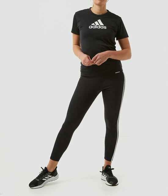 Adidas 3-Stripes 7/8 Sporttight Zwart Dames - Maat S 5 Adidas 3-Stripes 7/8 Sporttight Zwart Dames - Maat S - Afbeelding 3