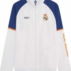 Real Madrid CF Real Madrid Trainingspak 21/22 - Voetbaltrainingspak Voor Heren - Officieel Real Madrid Fanproduct - Vest En Trainingsbroek - 100% Polyester - Maat XXL -Sportkleding-Dames Winkel 550x644 2