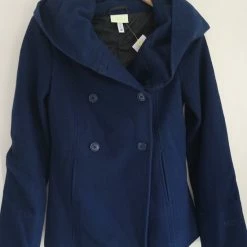 Winterjas Adidas Neo Wol - Donker Blauw - Maat XS -Sportkleding-Dames Winkel 550x648 2