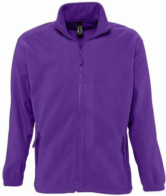 Fleece Vest Sol's North - Paars - 3XL 3 Fleece Vest Sol's North - Paars - 3XL