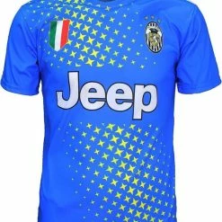 Sportclubs Juventus Replica Matthijs De Ligt Alternatief 3e Voetbalshirt Seizoen 2019/2020 Blauw / Geel, Maat: 128 -Sportkleding-Dames Winkel 550x653 1