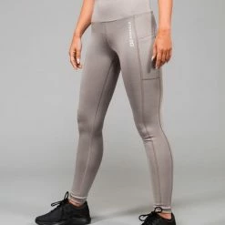 Marrald High Waist Pocket Sportlegging | Licht Grijs - L Dames Yoga Fitness -Sportkleding-Dames Winkel 550x656 8