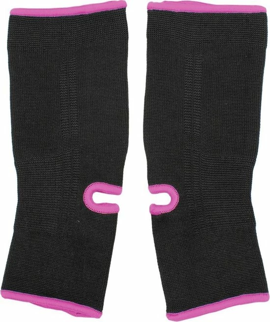 Super Pro Combat Gear Enkelkousjes Zwart/Roze Large 6 Super Pro Combat Gear Enkelkousjes Zwart/Roze Large - Afbeelding 4