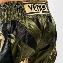 Venum X ONE FC Muay Thai Short Khaki Gold Maat Venum Kickboks Muay Thai Shorts: M - Jeans Maat 30 -Sportkleding-Dames Winkel 550x657 6