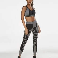 Hunkemöller Dames - Sport Collectie - HKMX Sport Bh The Pro Level 3 - Grijs - Maat F80 -Sportkleding-Dames Winkel 550x657 7