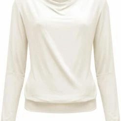 Yoga-longsleeve Vloeiende Shakti "ala" - Ivoor S Loungewear Shirt YOGISTAR