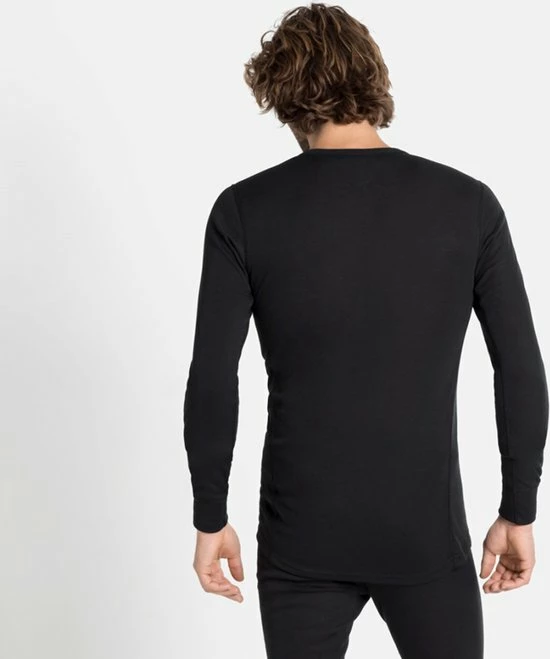 ODLO Bl Top Crew Neck L/S Active Warm Eco Thermoshirt Heren - Maat L 5 ODLO Bl Top Crew Neck L/S Active Warm Eco Thermoshirt Heren - Maat L - Afbeelding 3