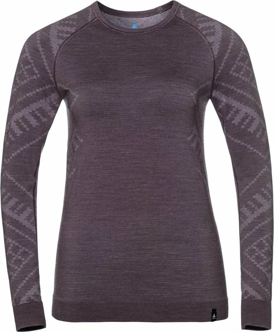 Odlo - Warm Shirt LS Crew Neck - Dames - Maat M 3 Odlo - Warm Shirt LS Crew Neck - Dames - Maat M
