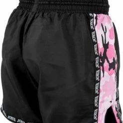 Joya Sportbroek - Maat S - Unisex - Zwart/roze/wit -Sportkleding-Dames Winkel 550x667 11