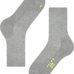 FALKE Run Gewatteerd Warm Ademend Hoogwaardig Anti Zweet Zacht Zonder Motief Kleurrijk Hardloop Hoog Katoen Grijs Unisex Sokken - Maat 35-36 -Sportkleding-Dames Winkel 550x667 7