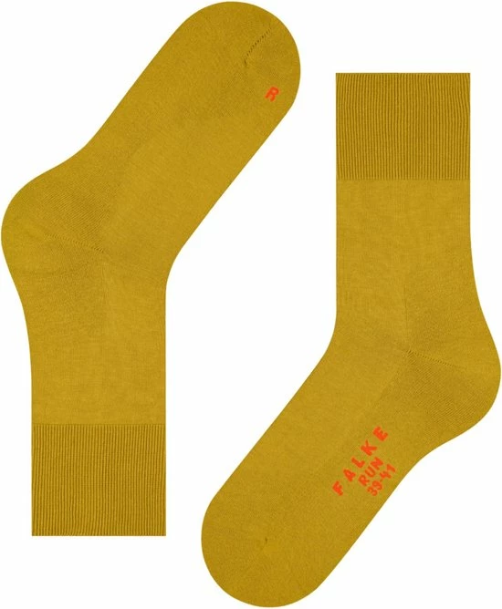 FALKE Run Unisex Sokken - Geel (mimosa) - Maat: 44-45 5 FALKE Run Unisex Sokken - Geel (mimosa) - Maat: 44-45 - Afbeelding 3