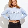 Redsware Sporttrui Dames - Sport Sweater - Lichtblauw 1 Redsware Sporttrui Dames - Sport Sweater - Lichtblauw -Sportkleding-Dames Winkel 550x679 1