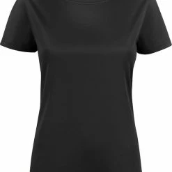 Printer T-Shirt Active Run Dames 2264026 Zwart - Maat XL