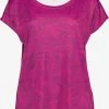 Osaga Dames Sport T-shirt Met Print - Roze - Maat XL -Sportkleding-Dames Winkel 550x681 2
