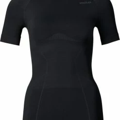Odlo Evolution Light - Sportshirt - Dames - Zwart - Maat M