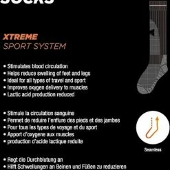 X Treme Sockswear Xtreme Compressie Sokken Hardlopen 2-pack Multi Red -Sportkleding-Dames Winkel 550x686 4
